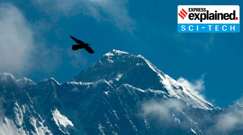 Monte Everest, nova altura do Monte Everest, Monte Everest, altura do Monte Everest, por que a altura do Monte Everest mudou, por que o Everest é mais alto, Indian Express