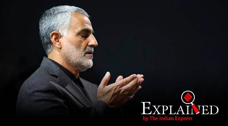 Quem foi o General Qassim Soleimani, greve no aeroporto de Bagdá, Guarda Revolucionário Iraniano Qassim Soleimani, Qassim Soleimani morto, explicou expresso, expresso indiano