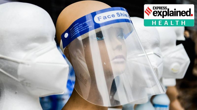 Explicado: é aqui que os protetores faciais não são páreo para as gotas de espirro