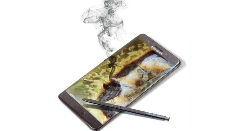 A morte do Samsung Galaxy Note 7