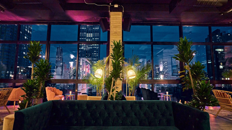 Dentro do Hotel Hendricks, em Nova York: veja o incrível restaurante Isla & Co e o Rooftop Bar Daintree