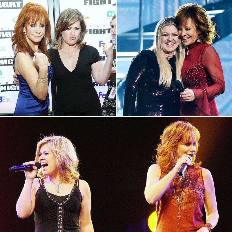   Por dentro Kelly Clarkson estreita ligação com ex-marido Brandon Blackstock ex-madrasta Reba McEntire