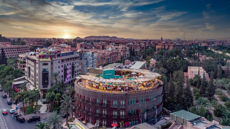 Nobu Hotel Marrakech é inaugurado no Marrocos com ofertas de restaurantes famosos e impressionante cobertura panorâmica