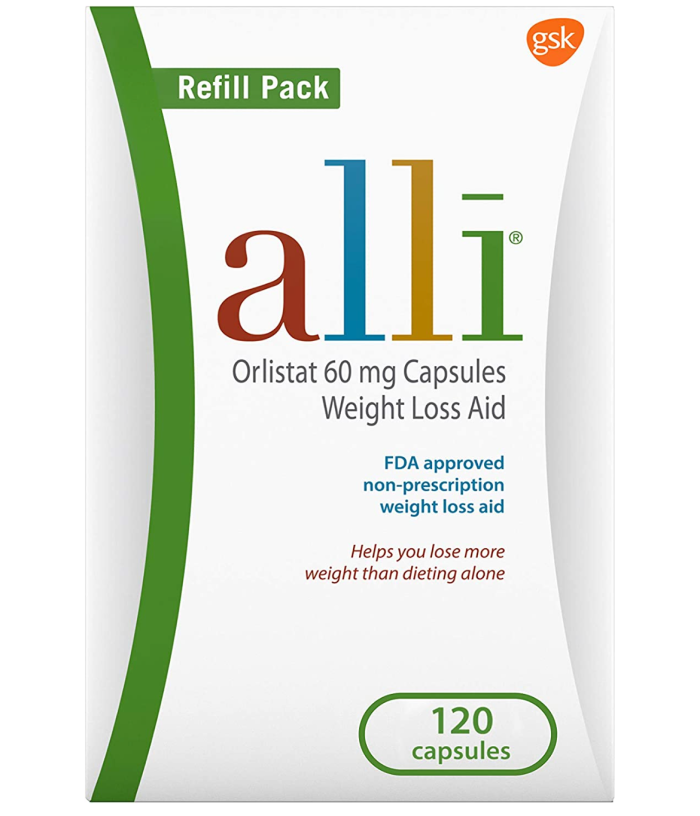 Pílulas de dieta para perda de peso Alli