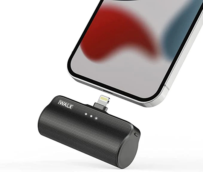   iWALK Mini Carregador Portátil para iPhone