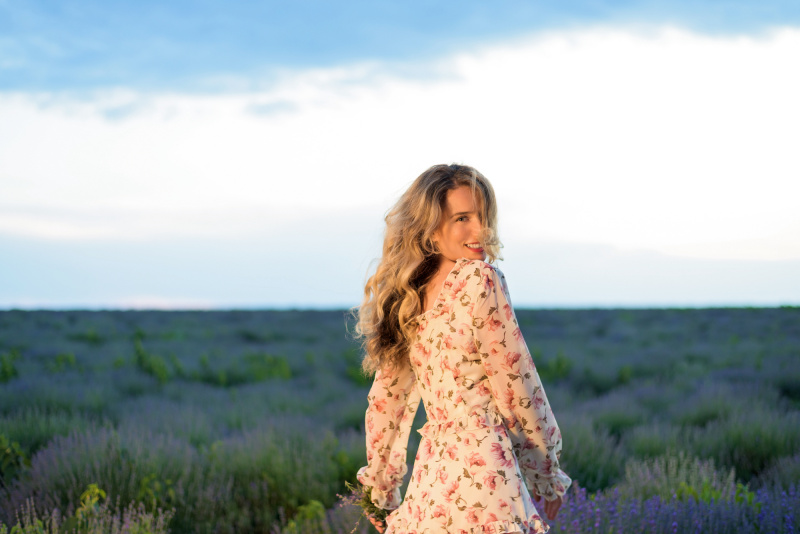 Floral-Primavera-Vestido-Estoque-Foto