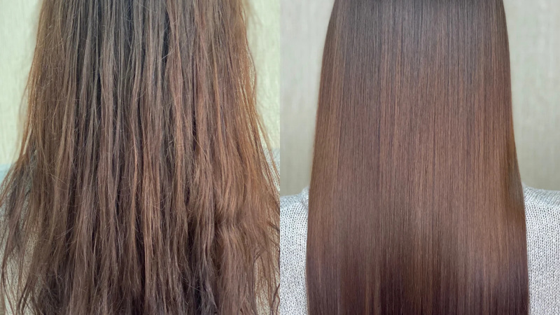 Mantenha a cor do seu cabelo vibrante com esta máscara de tratamento de alta qualidade