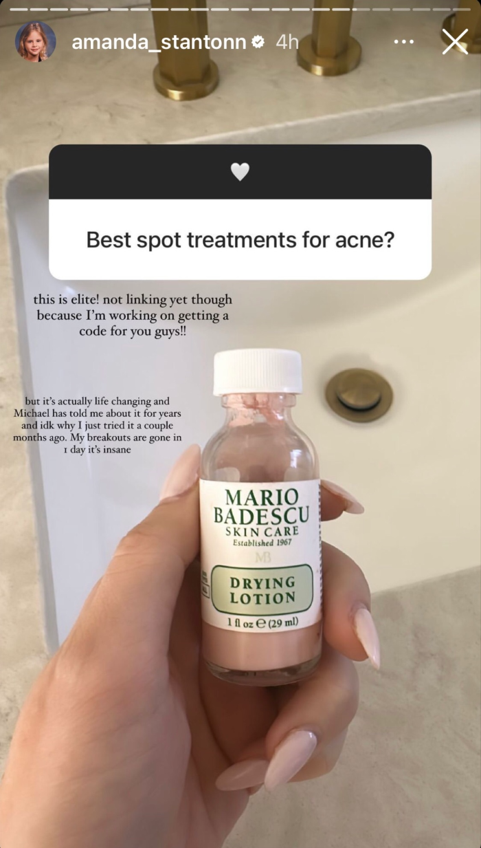 Loção secante Mario Badescu
