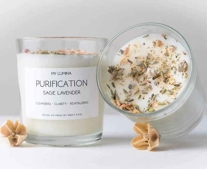 Vela de Lavanda My Lumina Purification Sage