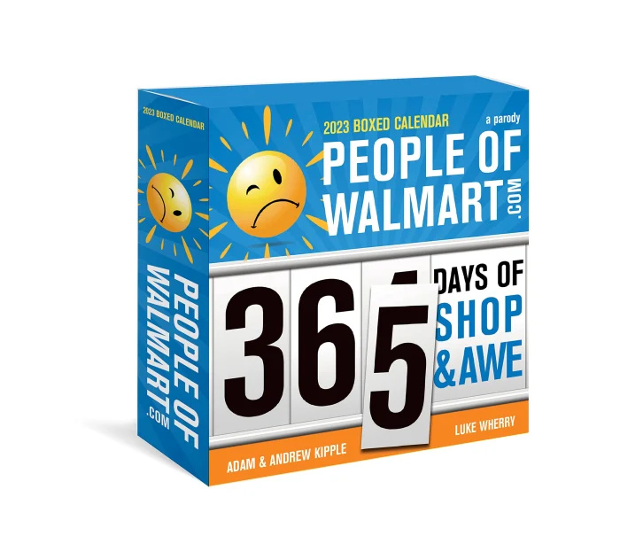 Calendário encaixotado People of Walmart 2023
