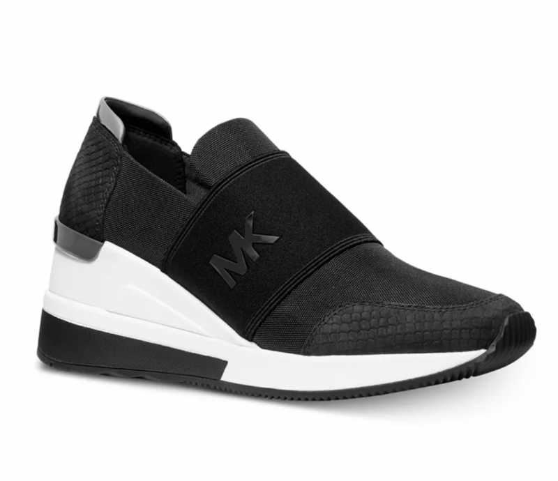 Michael Kors Mulheres's Felix Signature Logo Bubble Trainer Sneakers
