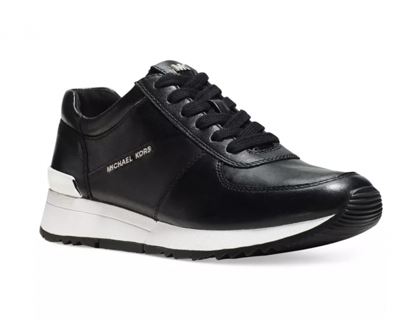 Michael Kors Mulheres's Allie Wrap Trainer Logo Sneakers