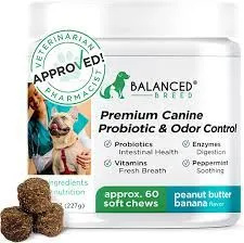   Probióticos balanceados para cães de raça