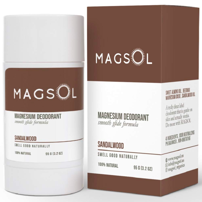  MAGSOL Desodorante Natural de Sândalo