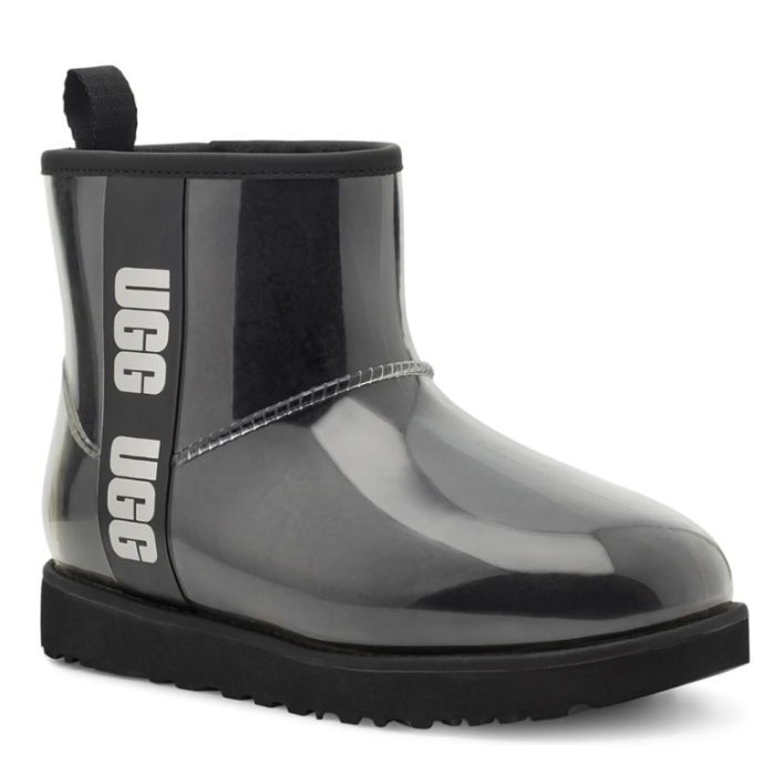   UGG Classic mini bota transparente à prova d'água