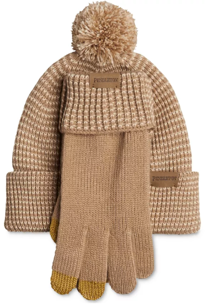   Mulheres Pendelton's Cool-Weather Knit Set