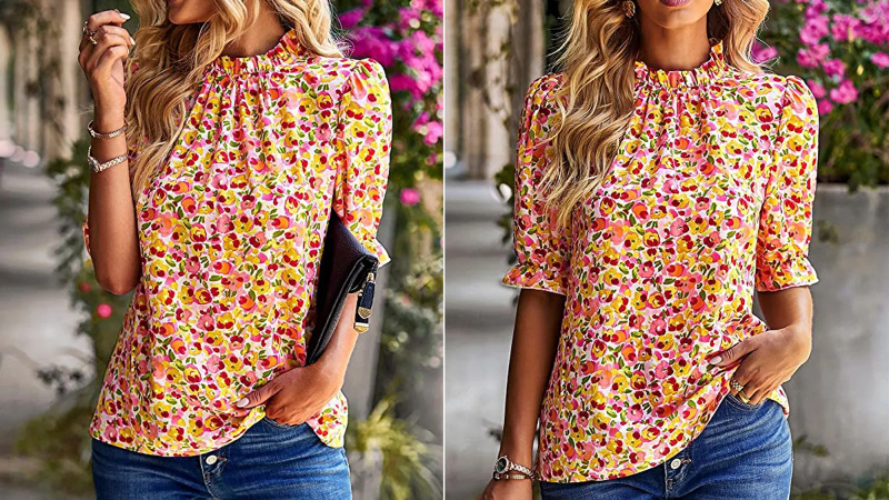 Esta blusa Boho colorida adicionará um pouco de cor ao seu armário neste inverno