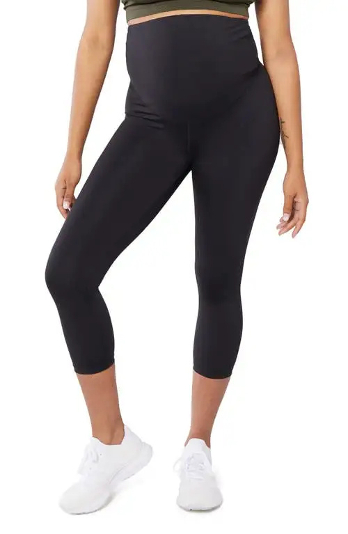   Leggings Ingrid & Isabel® The Capri Maternity em preto na Nordstrom, tamanho GG