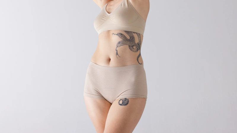 Modelador de Cintura Alta-Calça-Estoque-Foto