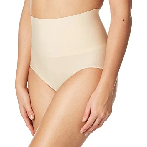 Maidenform feminina Dome sua barriga modelando renda com conforto legal Dm0051 Cueca modeladora, transparente, GG EUA