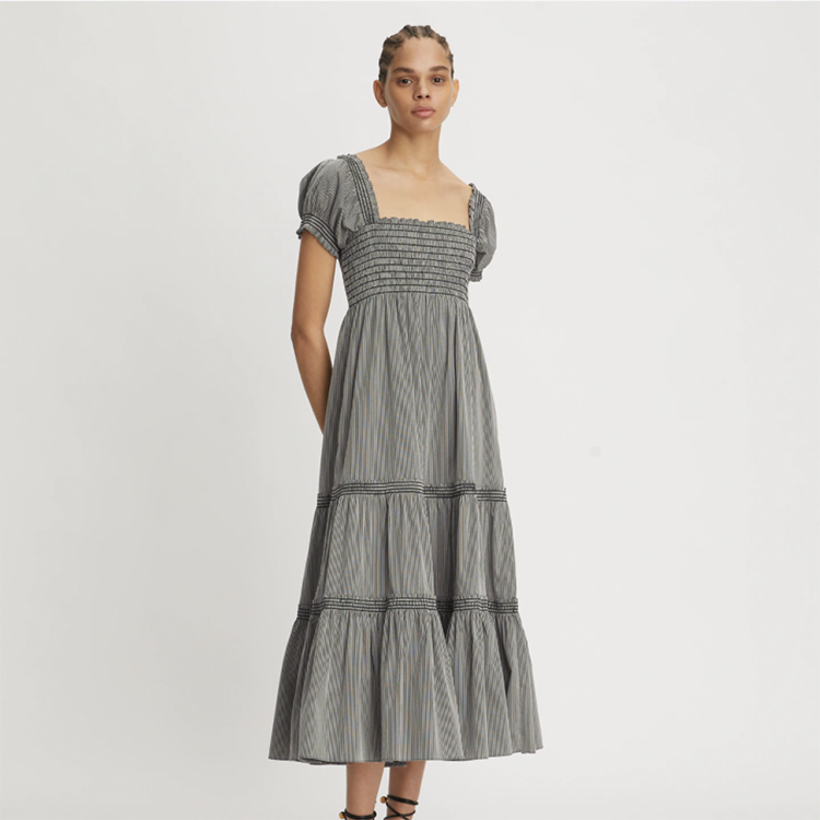 vestido smock