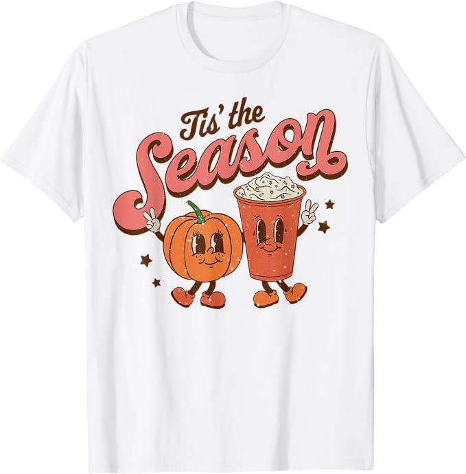 Camiseta Abóbora Temperada Tis The Season