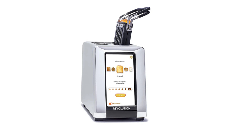 Torradeira Revolution InstaGLO® R180S + pacote Revolution Panini Press