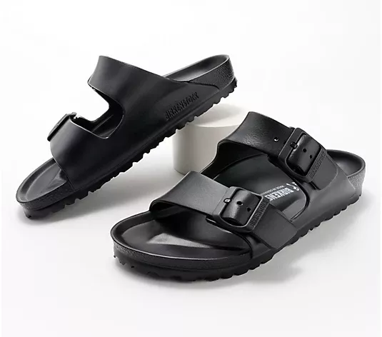   sandália preta Birkenstock