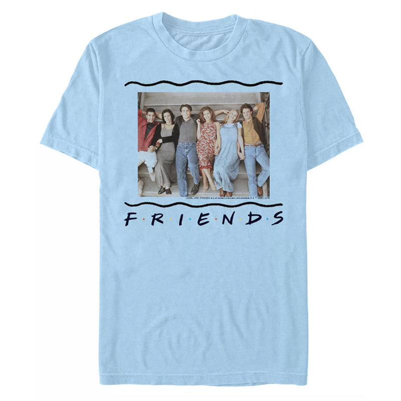   camiseta dos amigos dos anos 90