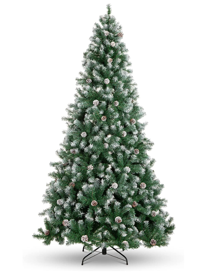  Árvore de Natal pré-decorada de 6 pés de produtos Best Choice