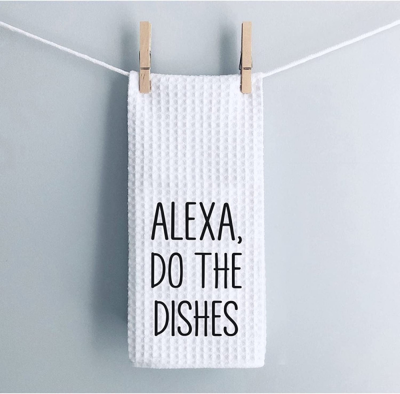   amazon-engraçado-presentes-alexa-toalha de prato