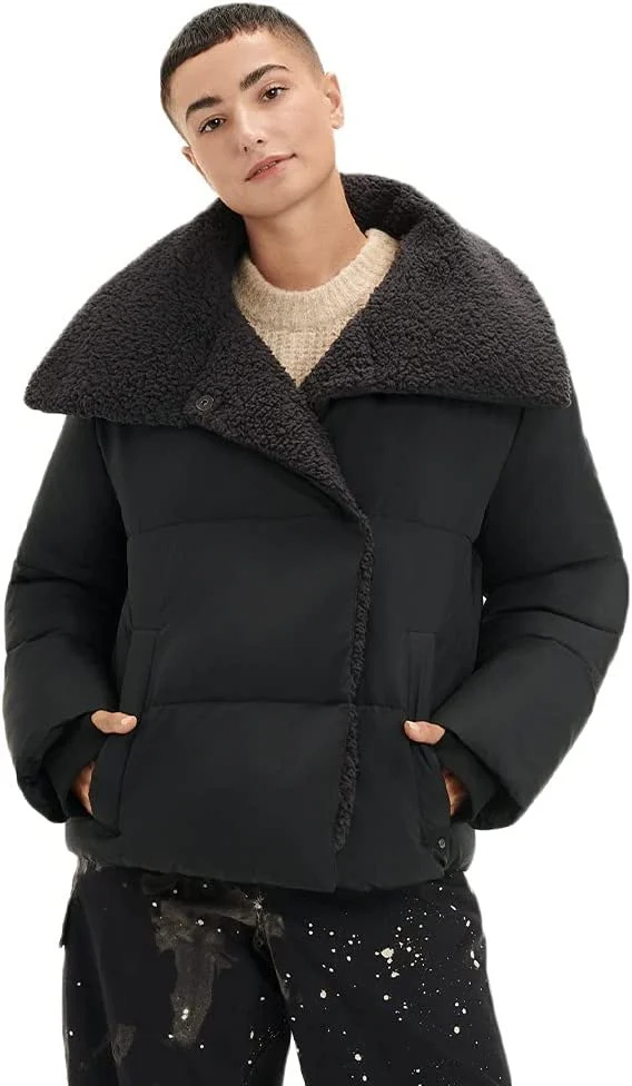   Mulheres UGG's Patricia Sherpa Lined Puffer