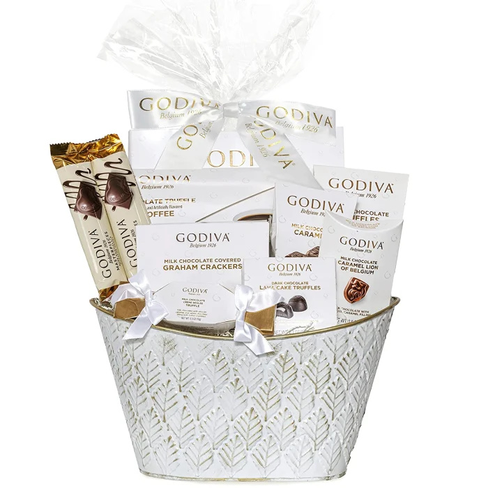Cesta de presentes Godiva Chocolatier