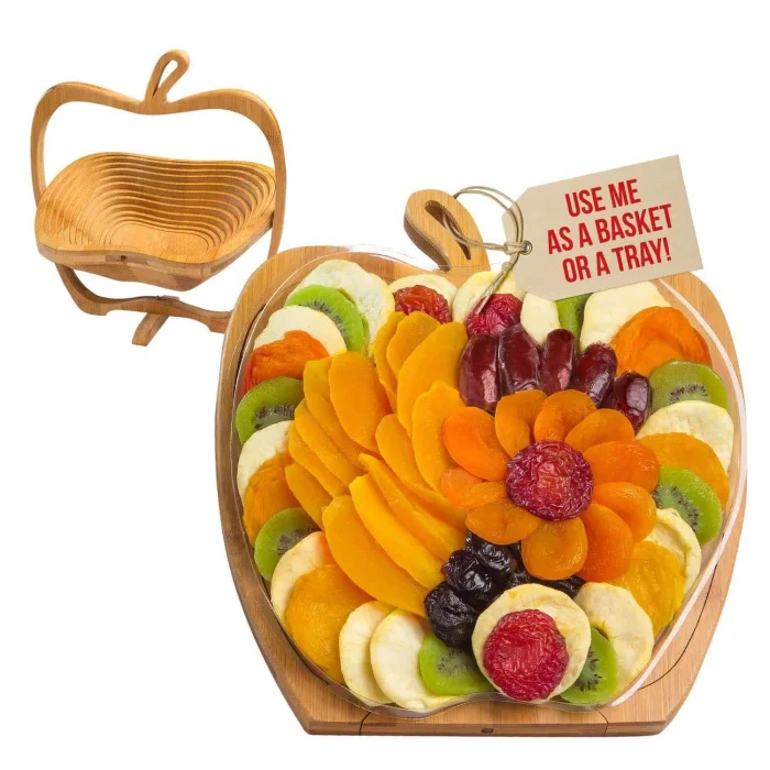 Cesta de presente de frutas secas BONNIE E POP