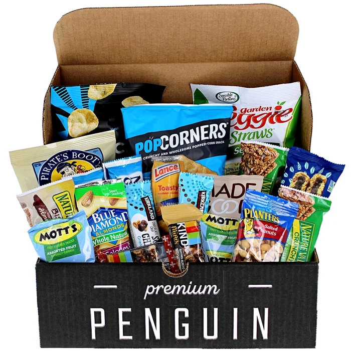 Pacote de lanches saudáveis Premium Penguin