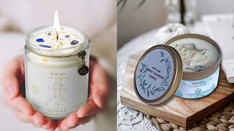 11 velas de cristal que aumentam o humor para cura e zen - a partir de US $ 15