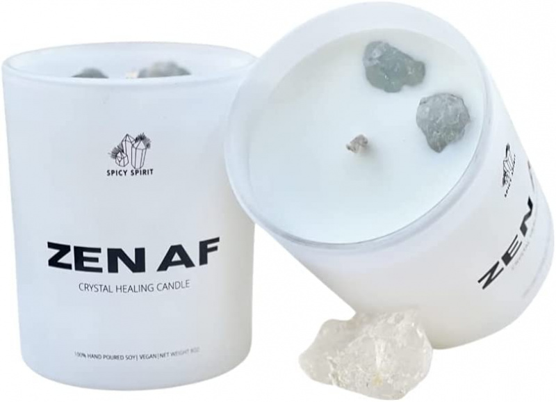  Vela de pedra de meditação Spicy Spirit Zen OF