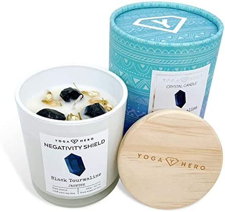   Vela de cristal Yoga Hero