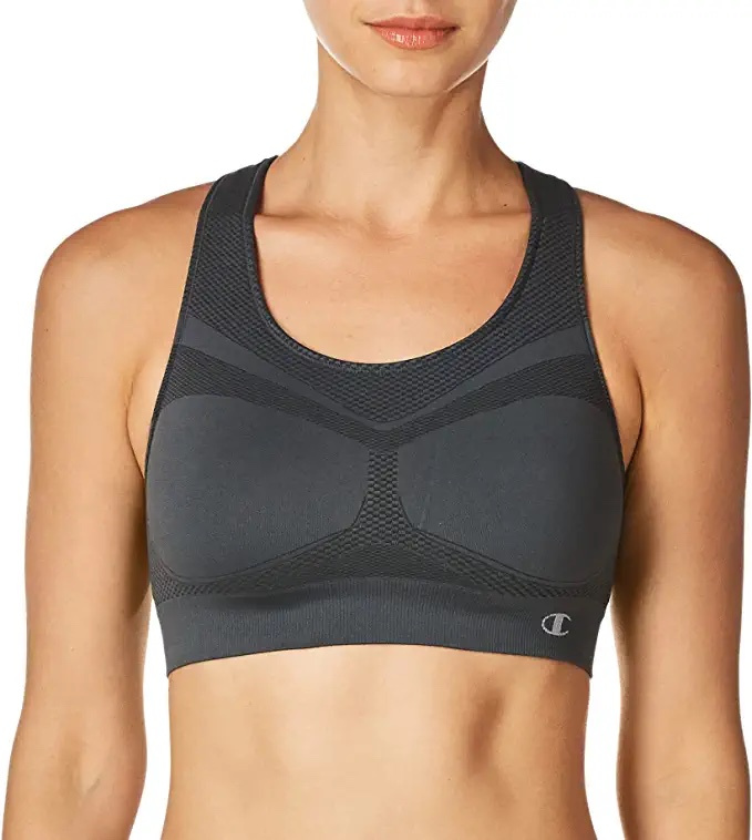 Mulheres campeãs's The Infinity Racerback Sports Bra