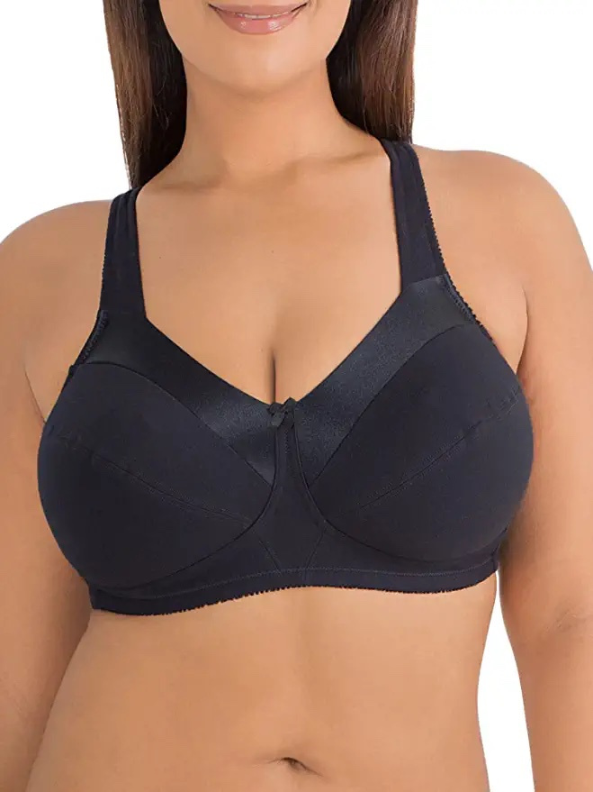 Mulheres Fruto do Tear's Seamed Soft Cup Wirefree Bra