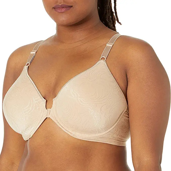 Mulheres de Bali's Comfort Revolution Front-Close Shaping Underwire Bra