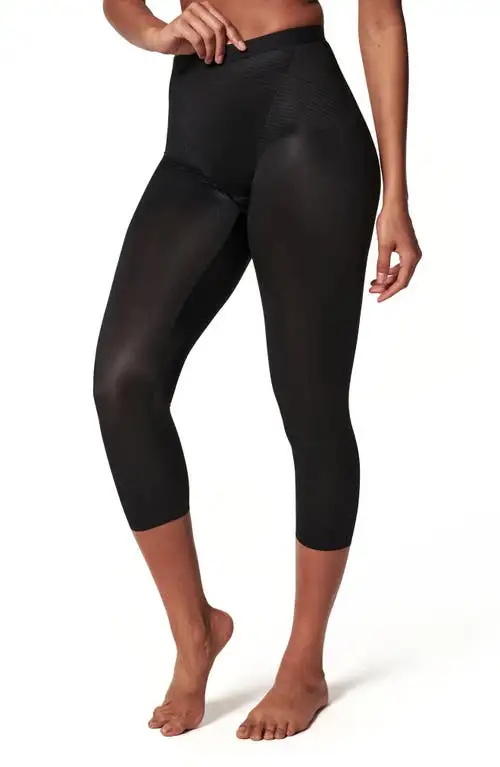   Legging SPANX® Thinstincts® 2.0 Capri em Muito Preto na Nordstrom, Tamanho 2X