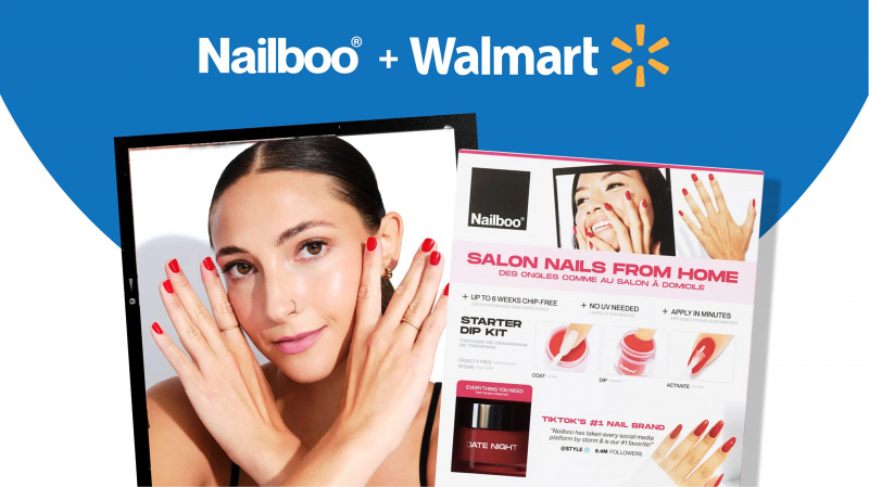   Nailboo, a marca de mergulho cult nº 1, é lançada no Walmart e está conquistando o mundo das unhas