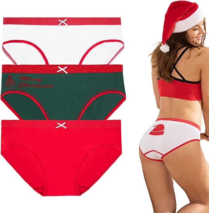 R RUXIA Mulheres's Hipster Panties 5 Pack