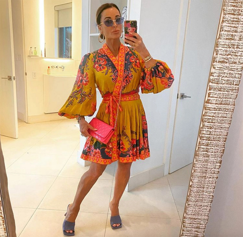   kyle-richards-vestido