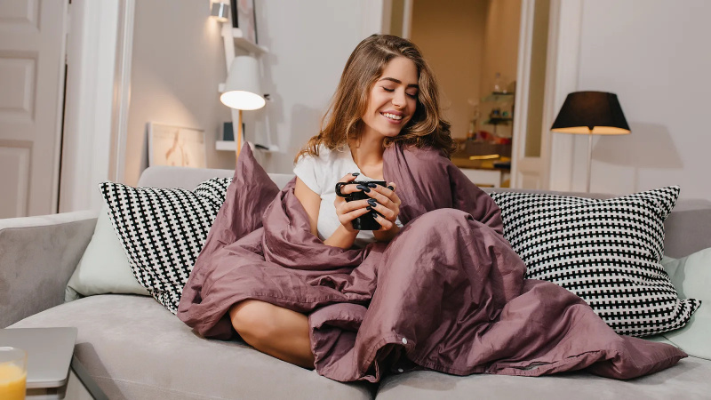 Viva sua vida mais aconchegante com essas descobertas de moda e casa da QVC