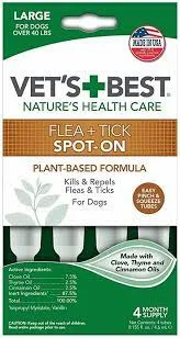 Veterinario's Best Flea and Tick Spot-on Drops (1)