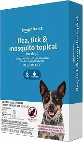 Tratamento tópico básico para pulgas, carrapatos e mosquitos da Amazon