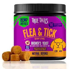 True Tails Prevenção de pulgas e carrapatos para cães (1)