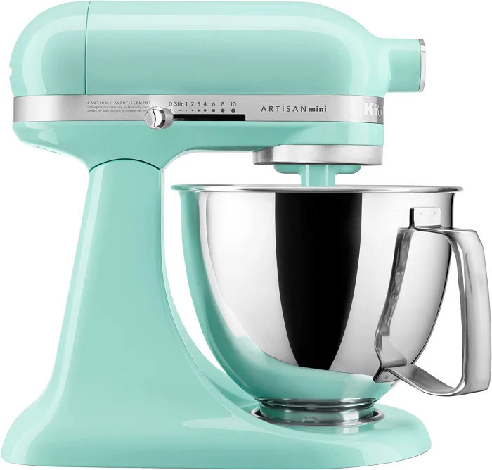   Kitchenaid Artisan Mini Plus 3,5 Qt. Mistura de suporte de cabeça inclinada